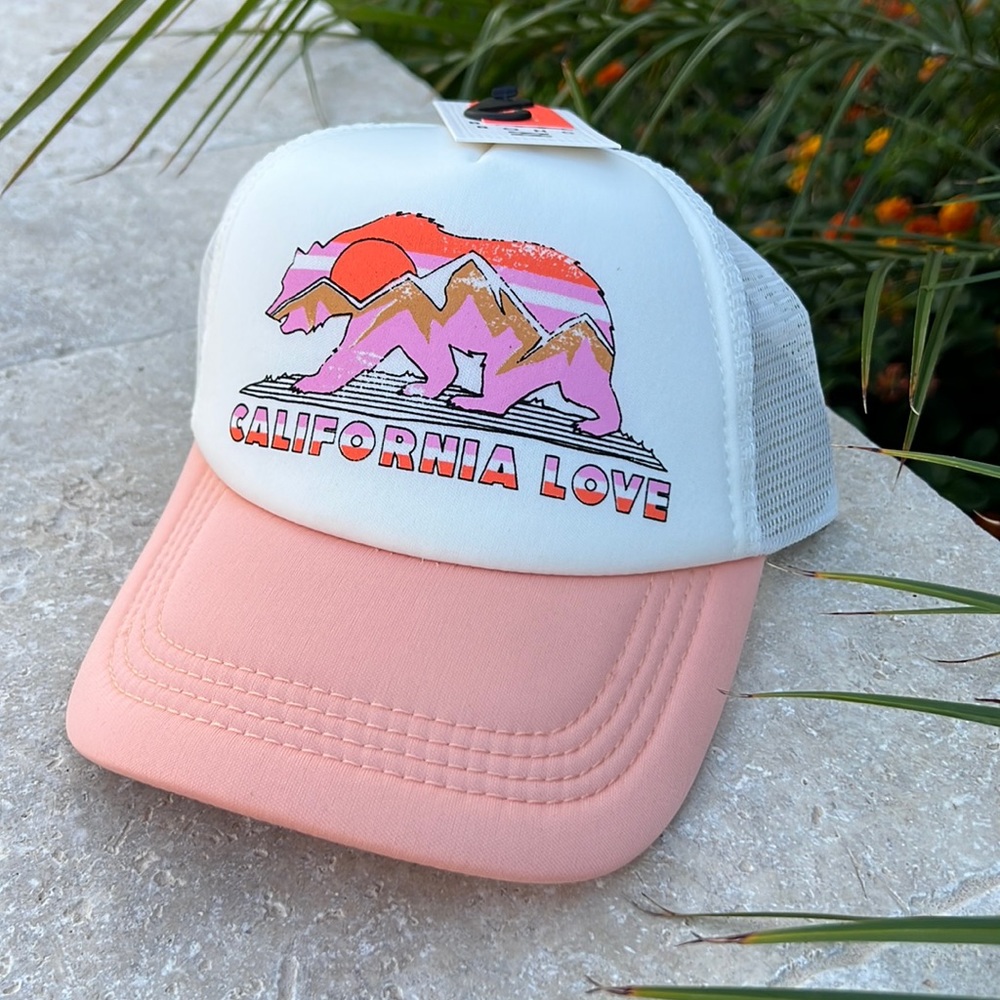 🦩 BILLABONG OHANA CALIFORNIA LOVE TRUCKER HAT 🦩